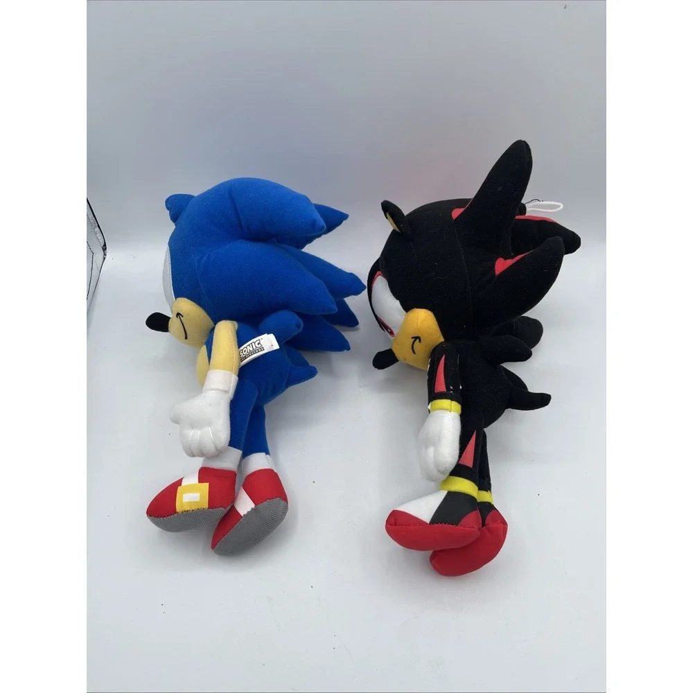 toy factory sonic the hedgehog and shadow the hedgehog 12in plush